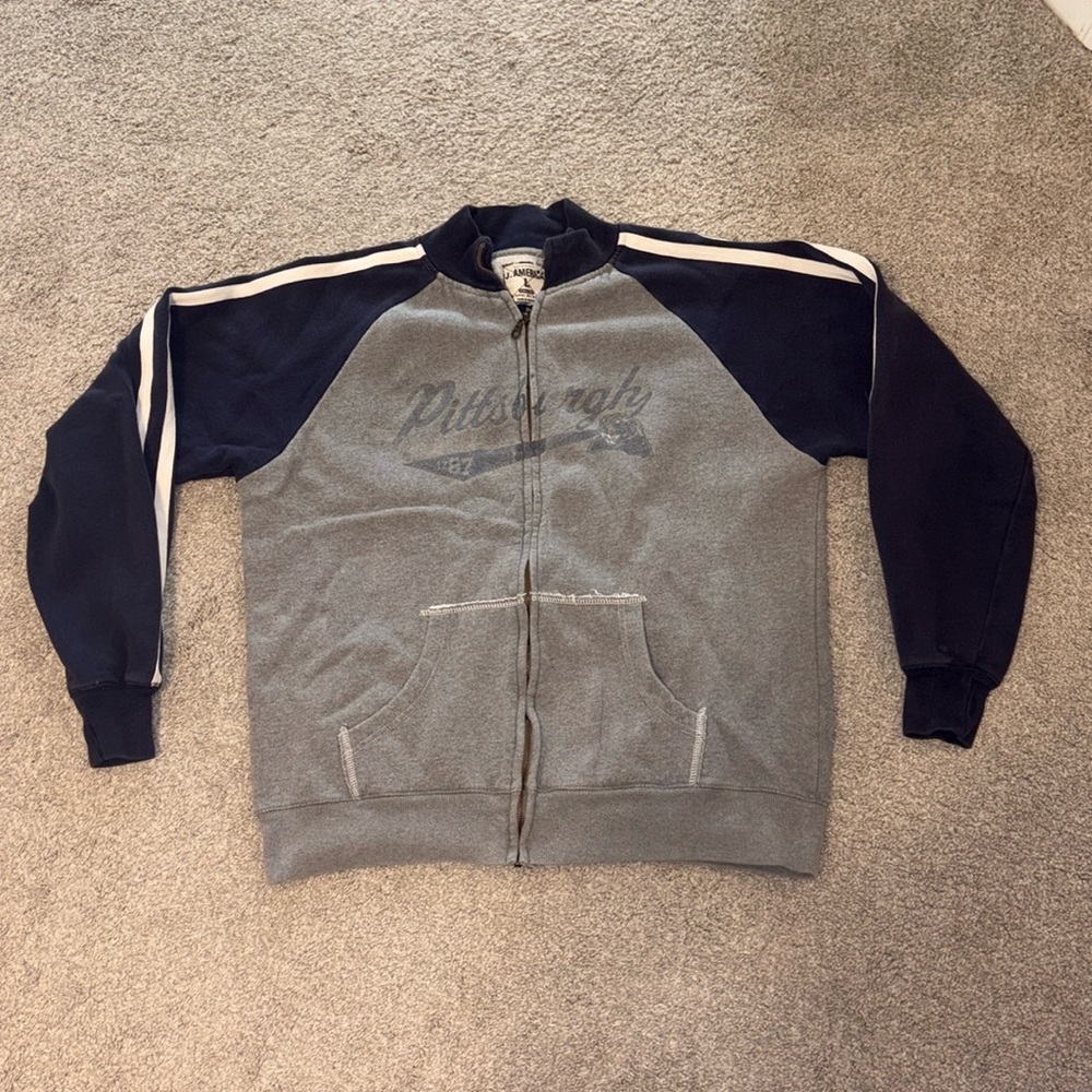 Men’s Pitt Panthers Full Zip sweat shirt